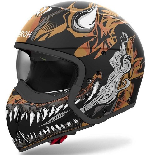 Casco helmet fibra modulare - casco,