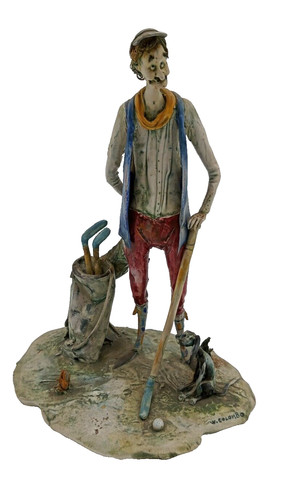 Giocatore golf statua - golf,