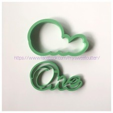One Lettere Uno Sugar Cookie Cutter Formine Biscotti