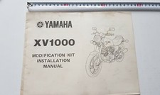 Yamaha XV 1000 manuale MONTAGGIO KIT MODIFICHE 1981 officina no riparazione