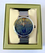 Orologio Timberland quadrante nero da uomo bracciale a rete analogico al quarzo prezzo al pubblico consigliato $ 119