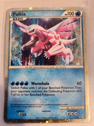 Palkia shiny holo rara - palkia,