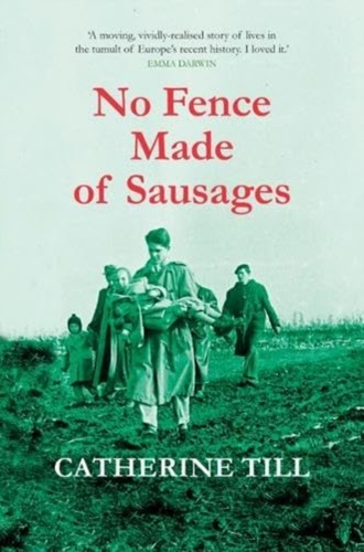 Fence made sausages - made, by