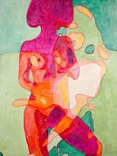 Dipinto olio fauvismo