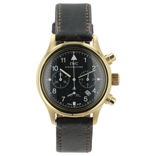 Iwc fliegeruhr black dial 18k - iwc,