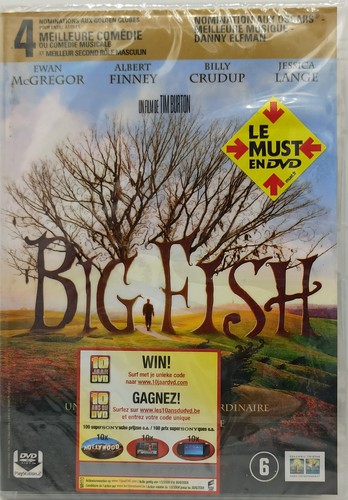 Dvd big fish - sous, blister