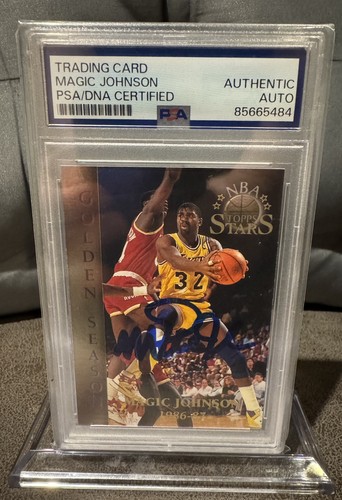 Autografo magic johnson - magic,