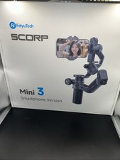 FeiyuTech SCORP Mini 3 Gimbal Stabilizzatore per Smartphone, Tracciamento AI Integrato