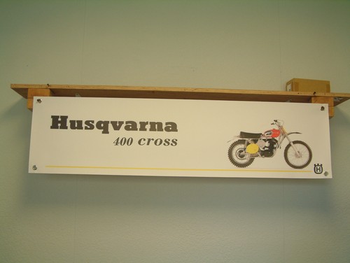 Husqvarna 400 cross banner - 400,