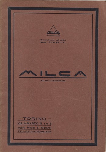 Catalogo milca torino - milca,