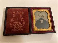 DAGHERROTIPO 1850ca DAGUERREOTYPE FARMER’S BRIGHTON CVBIN