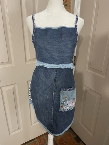Grembiule denim vintage - , medio