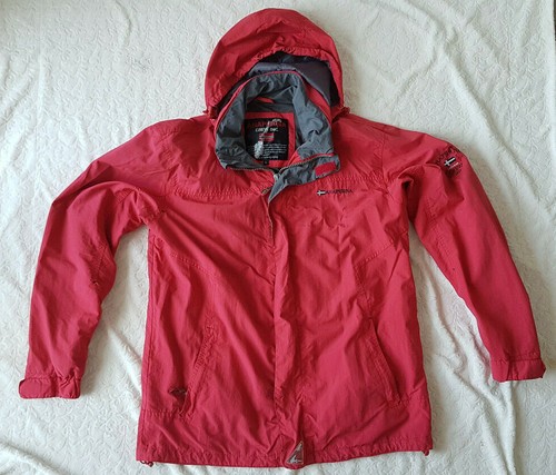 Giacca outdoor rosso scuro