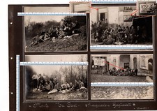 n° 4 foto 1929 MONTE 3 CROCI albergo Camponovo, Insegna pubblicità STOCK Cognac