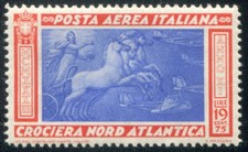 1933 Regno trittico sezione da