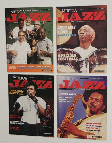 Lotto riviste musica jazz - ,