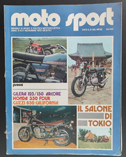 MOTO SPORT 11/1972 PROVEGILERA