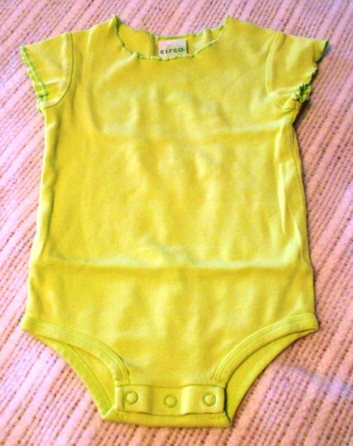 Camicia unica verde lime