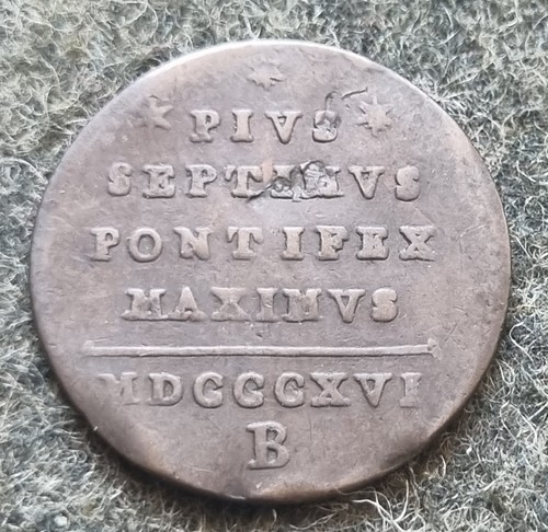 Moneta stato pontificio papa - moneta,