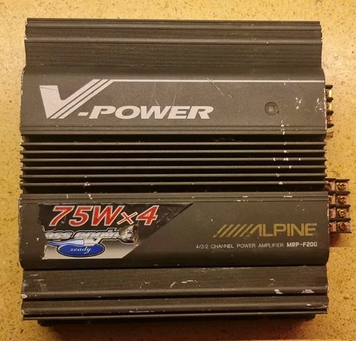 Alpine power mrp f200 - v-power, mrp-f200