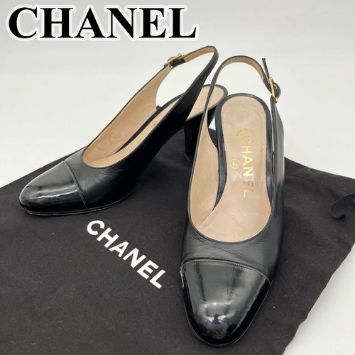 Chanel decolte tacco - chanel, oro