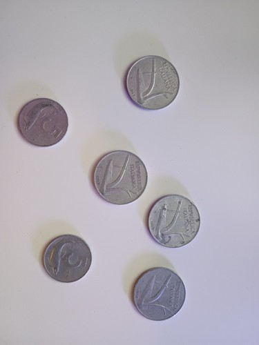 Monete italiane lire anni - italiane, in