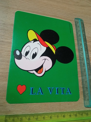 Raro adesivo topolino disney - adesivo,