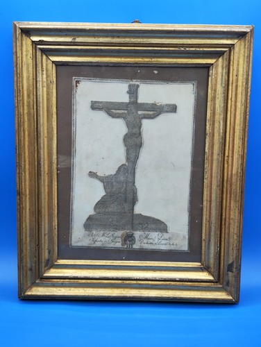 Antica incisione cristo - antica,