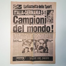 gazzetta dello sport 1982 ●