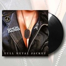 SHOK PARIS- Full Metal Jacket LIM.BLACK VINYL +CD+Bonustr. US METAL LEGEND steel