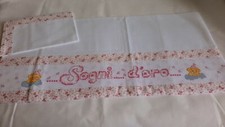 Lenzuolino bimba lettino culla - bimba,