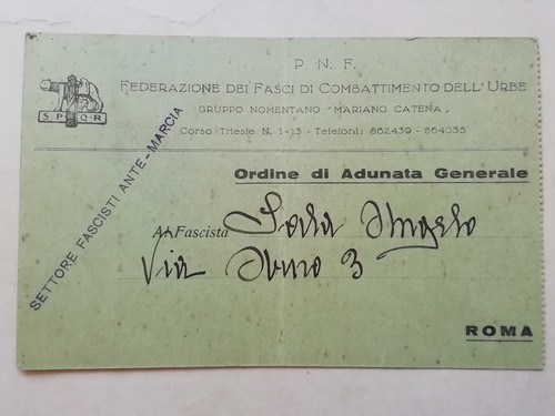 Cartolina gruppo rionale - gruppo,