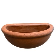 Lavandino Semicircolare Artigianale Terracotta Fornace CURTI Milano - Lavello Co