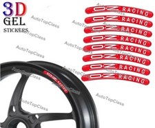 8 Adesivi OZ Racing GEL Cerchi