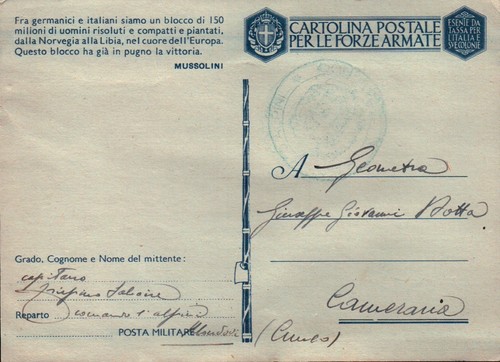 1940ca franchigia militare - 1940ca,