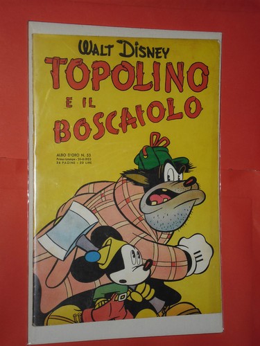 Albo oro topolino 53 del - albo, d'oro-topolino