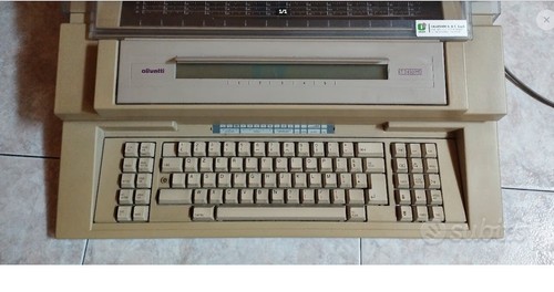 Macchina scrivere olivetti - da,