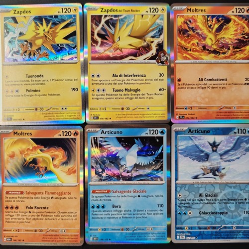 Pokemon lotto moltres - pokemon, zapdos
