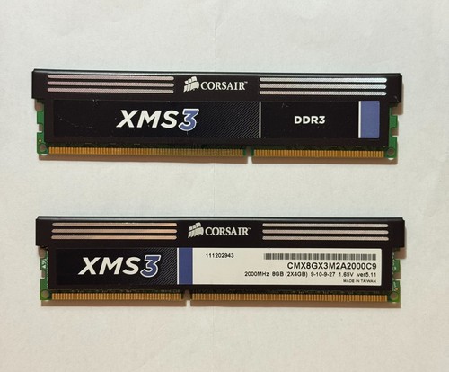 Corsair xms3 8 - 8, gb