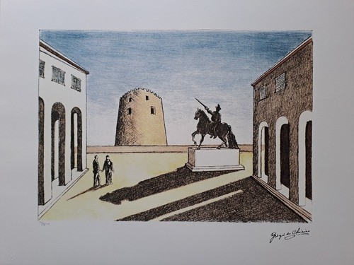 Firmato giorgio chirico - chirico,