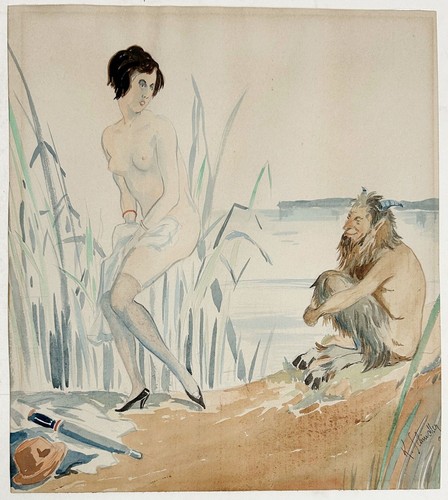 Karl schindler donna nuda - schindler,