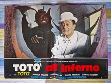TOTO' ALL'INFERNO FOTOBUSTA