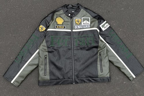 Giacca pelle corsa stile - giacca, da