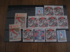 Erinnofili -  14 Chiudilettera Croce Rossa Italiana