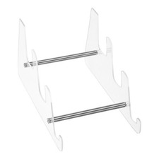  2 Pcs Supporto Tastiera Scrivania Per Musicale Espositore Trasparente