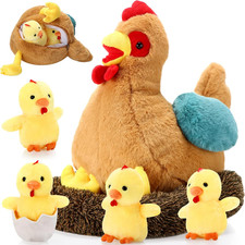 Peluche a Forma Di Gallina