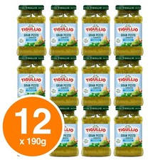 Tigullio Star Gran Pesto alla Genovese Cremoso con Basilico 12 Vasetti da 190g