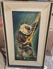 Sergio Carena . Olio A Spatola