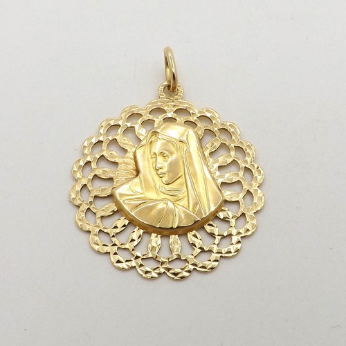 Ciondolo medaglia madonna - medaglia,