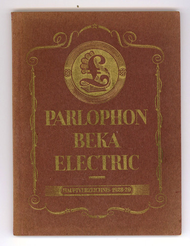 Parlophon beka electric elenco - parlophon,